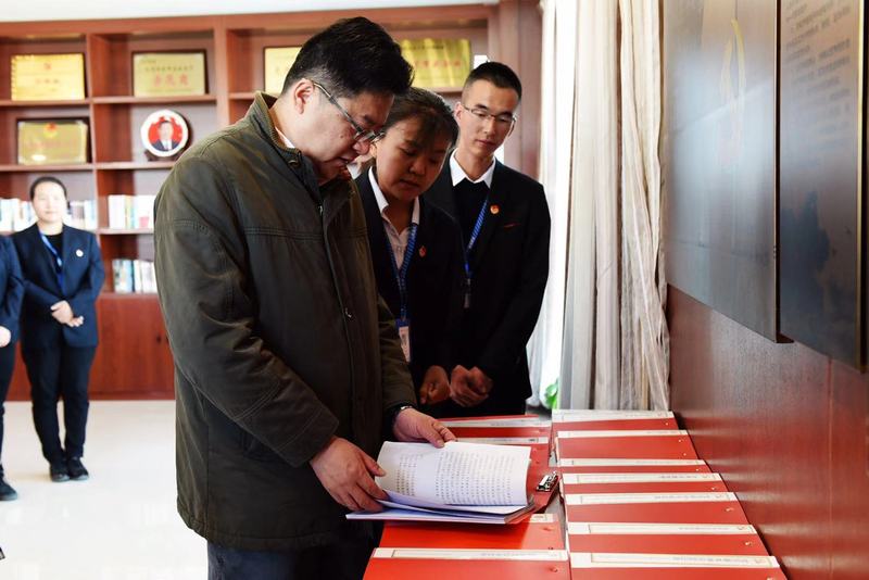 团省委副书记董安宁一行来我公司调研团建工作